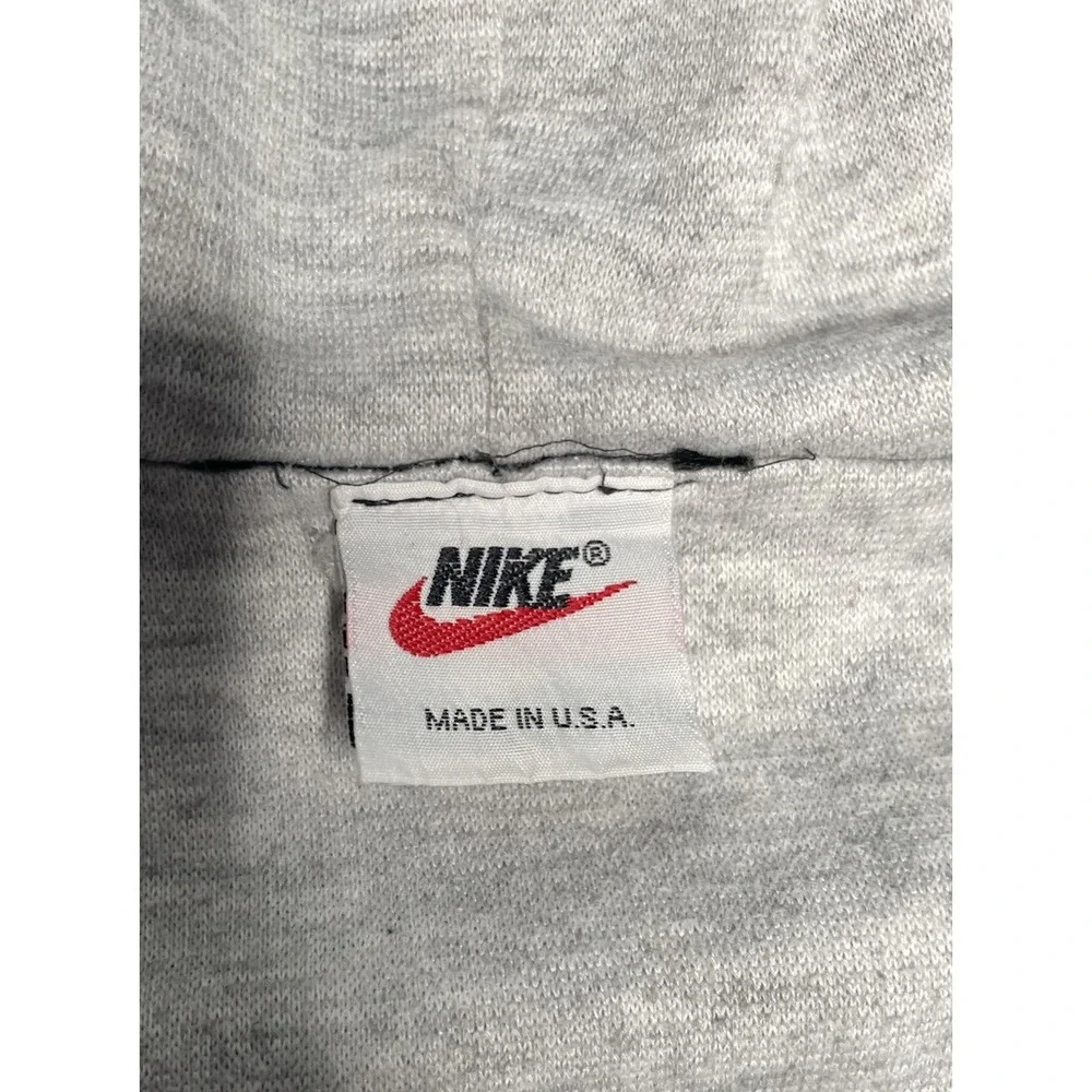 RARE Vintage 90s Nike Just Do It Jacket Mens XL Blue Full Zip Lining Made In USA